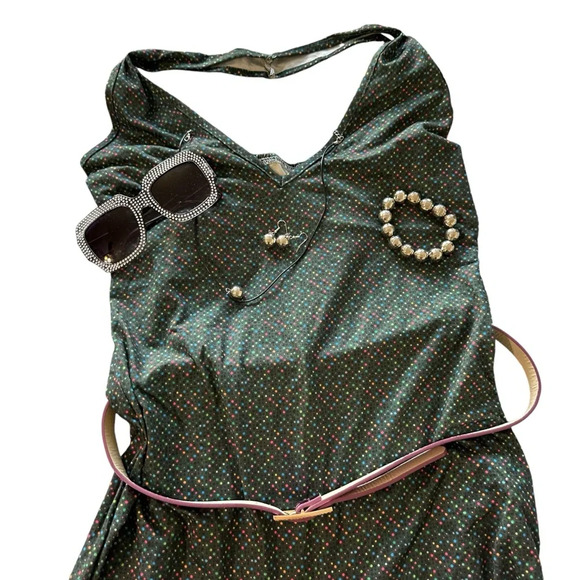 Disco Halloween Costume women's size medium 100% Cotton - Picture 2 of 6